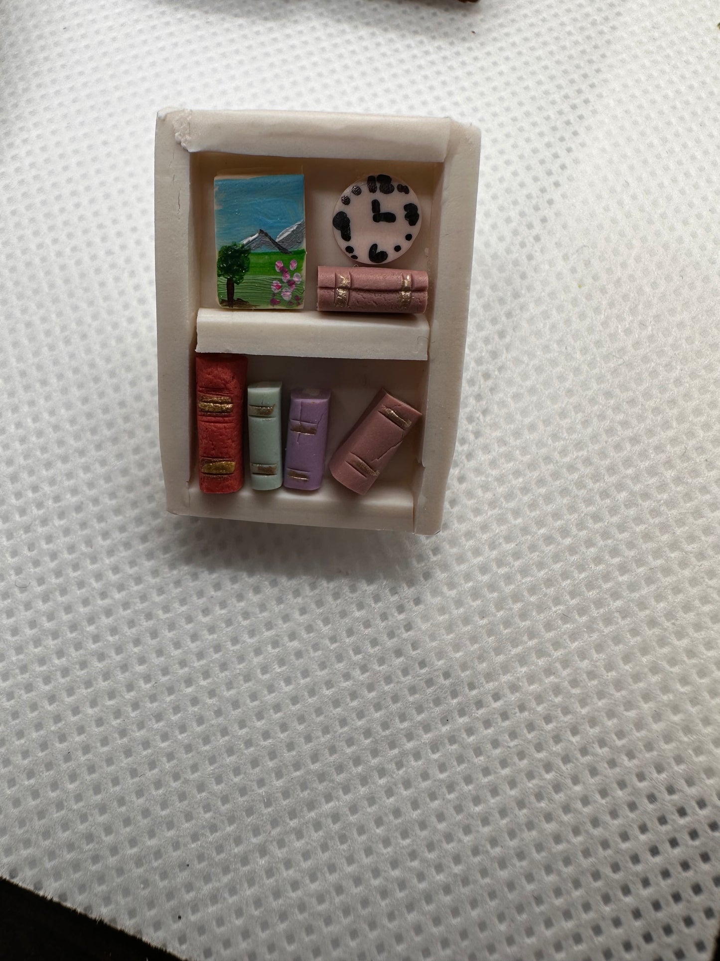 Handmade Bookcase Pin