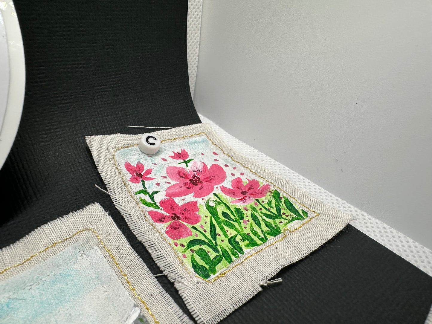Handpainted Cloth Patch